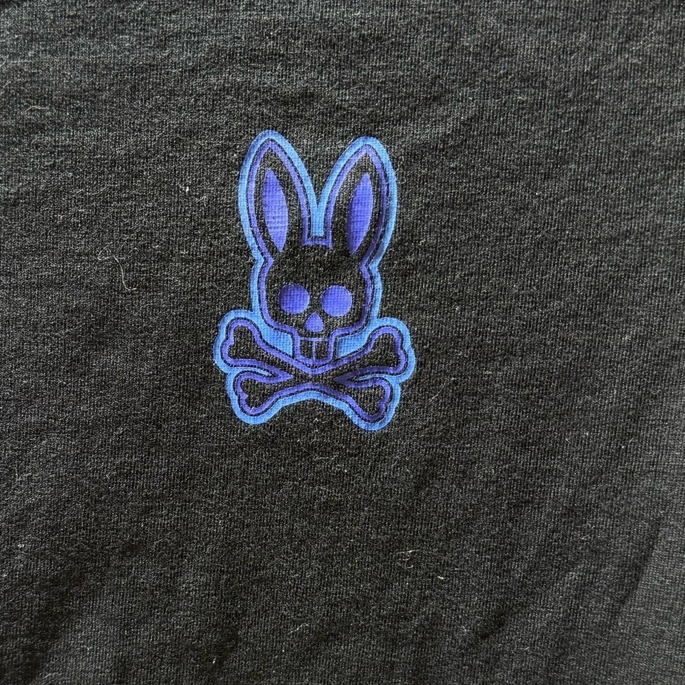 Psycho Bunny T-Shirt - Chelton - Black - Men size 2 /xxsmall - Picture 6 of 10